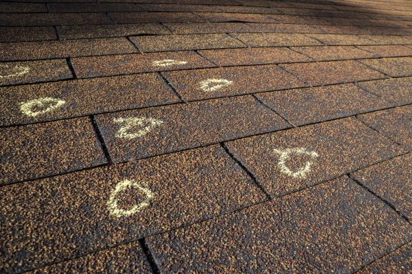 Hail Damage Roof Inspection in Spokane
