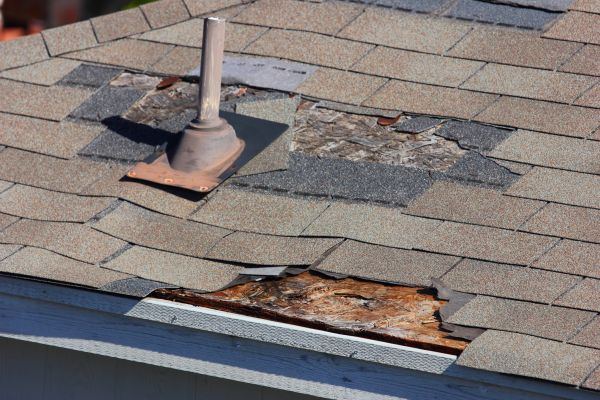 Damaged Roof Replacement in Spokane