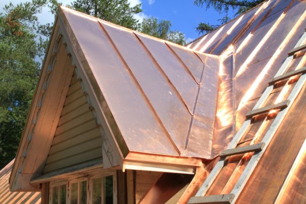 Copper Roof Construction in Spokane